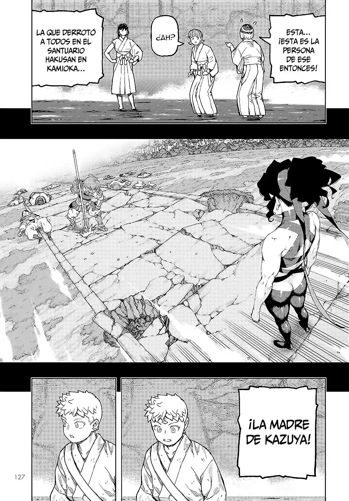 Tsugumomo capítulo 155, página 18
