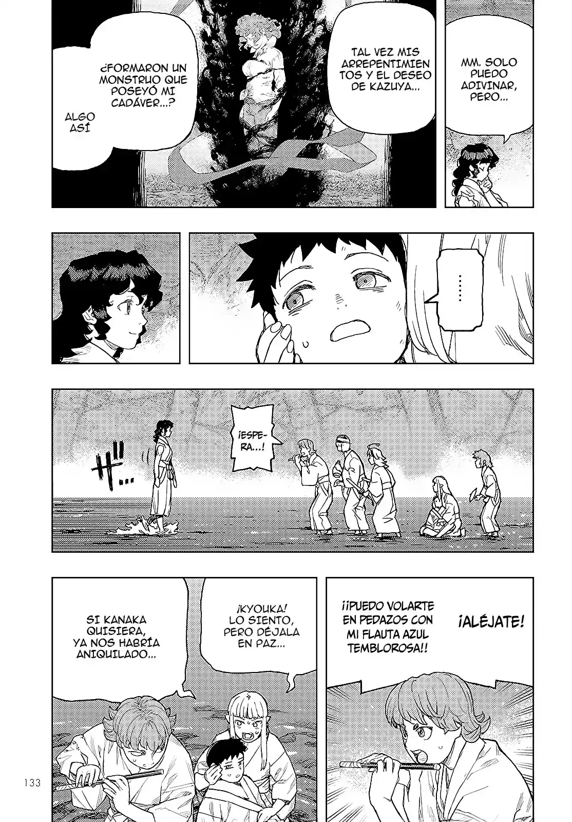 Tsugumomo capítulo 155, página 24