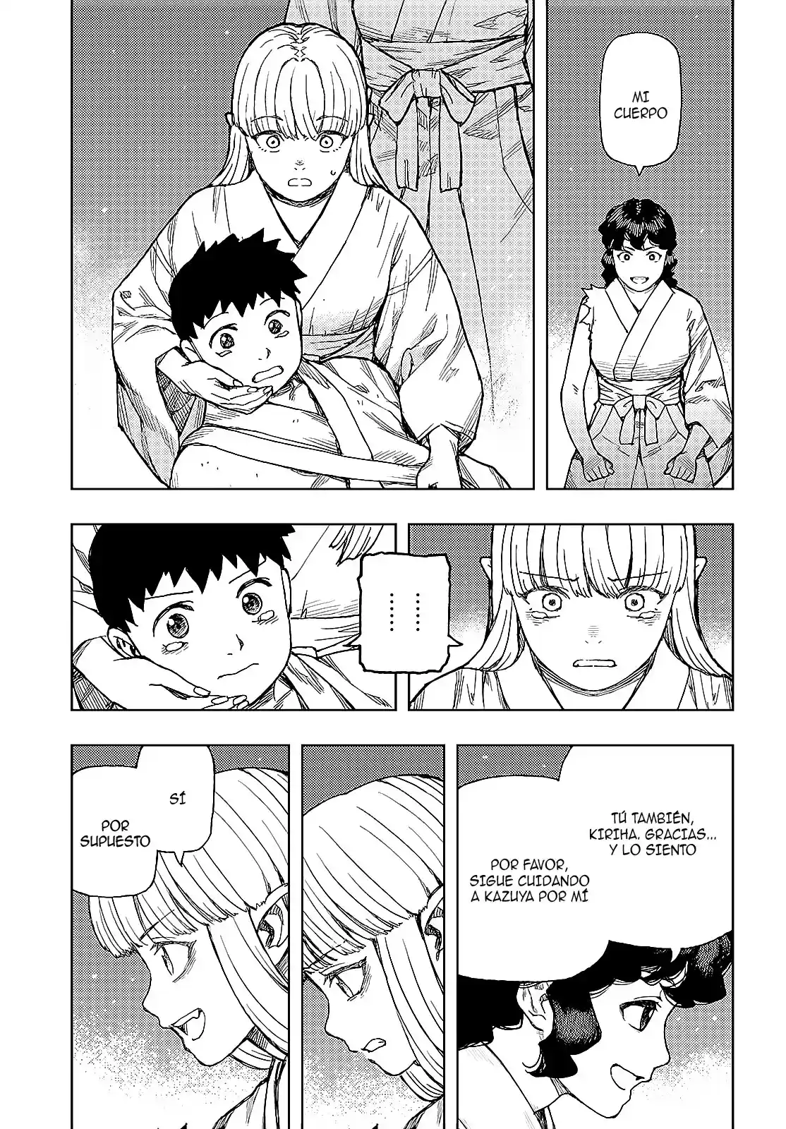 Tsugumomo capítulo 156, página 7