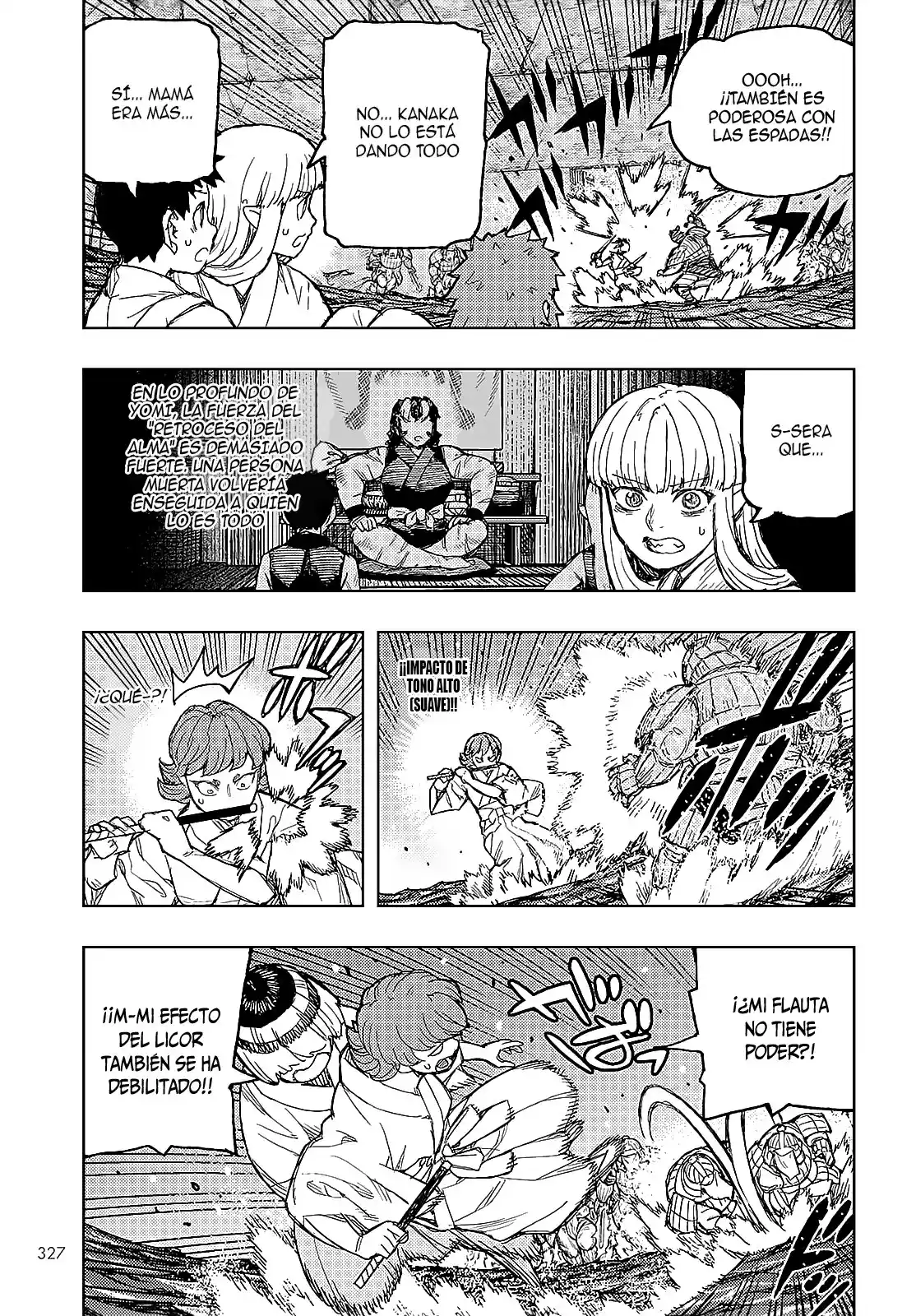 Tsugumomo capítulo 156, página 24