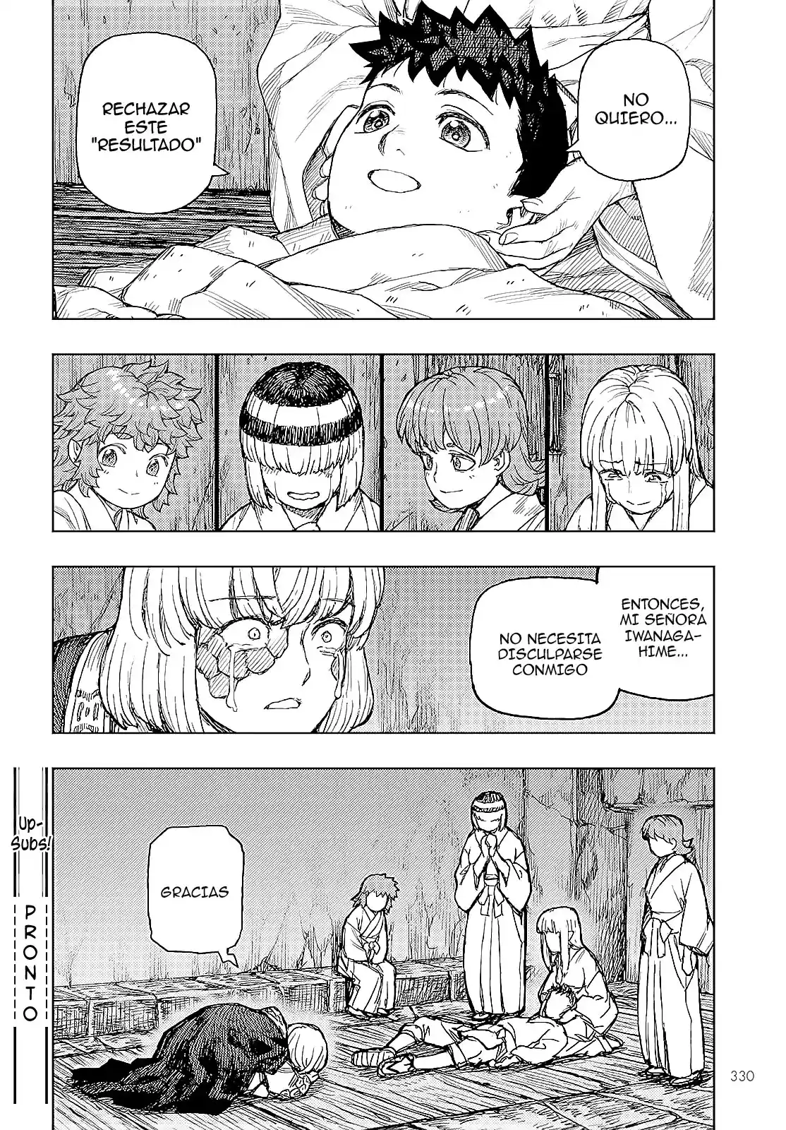 Tsugumomo capítulo 157, página 34