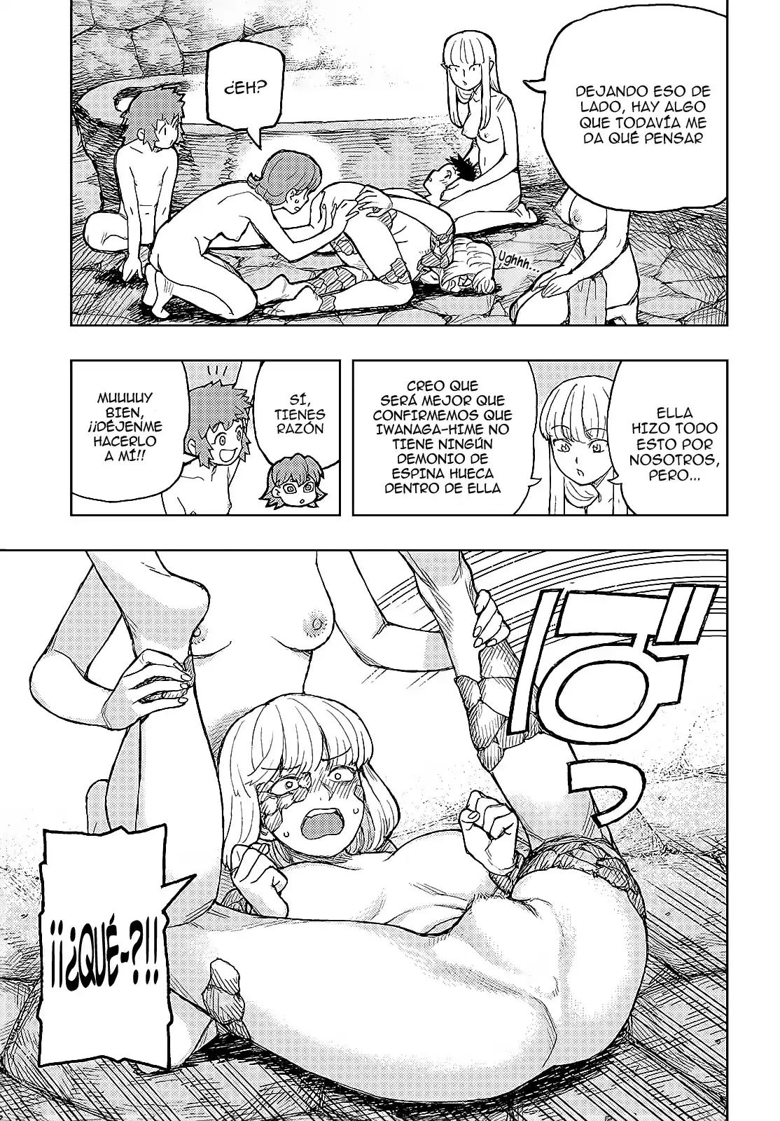 Tsugumomo capítulo 158, página 9