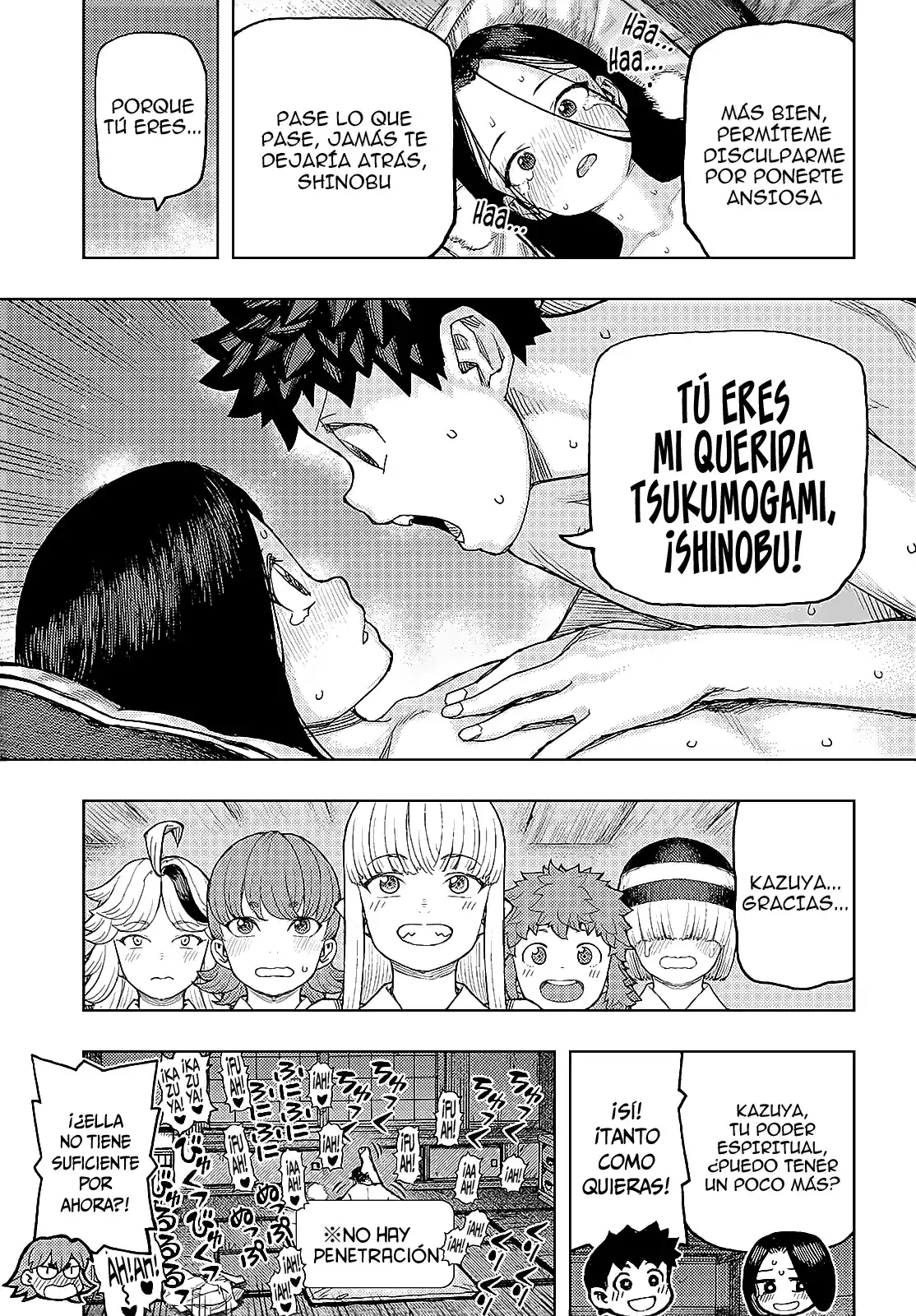 Tsugumomo capítulo 158, página 41