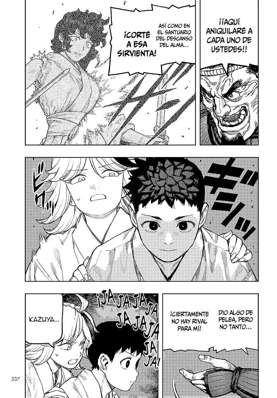 Tsugumomo capítulo 159, página 9