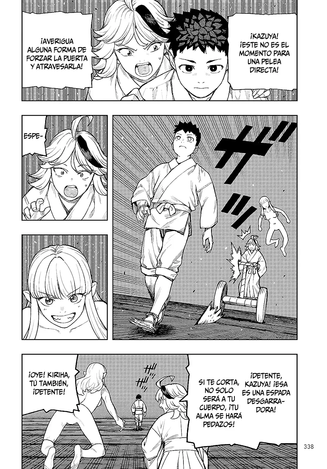 Tsugumomo capítulo 159, página 10
