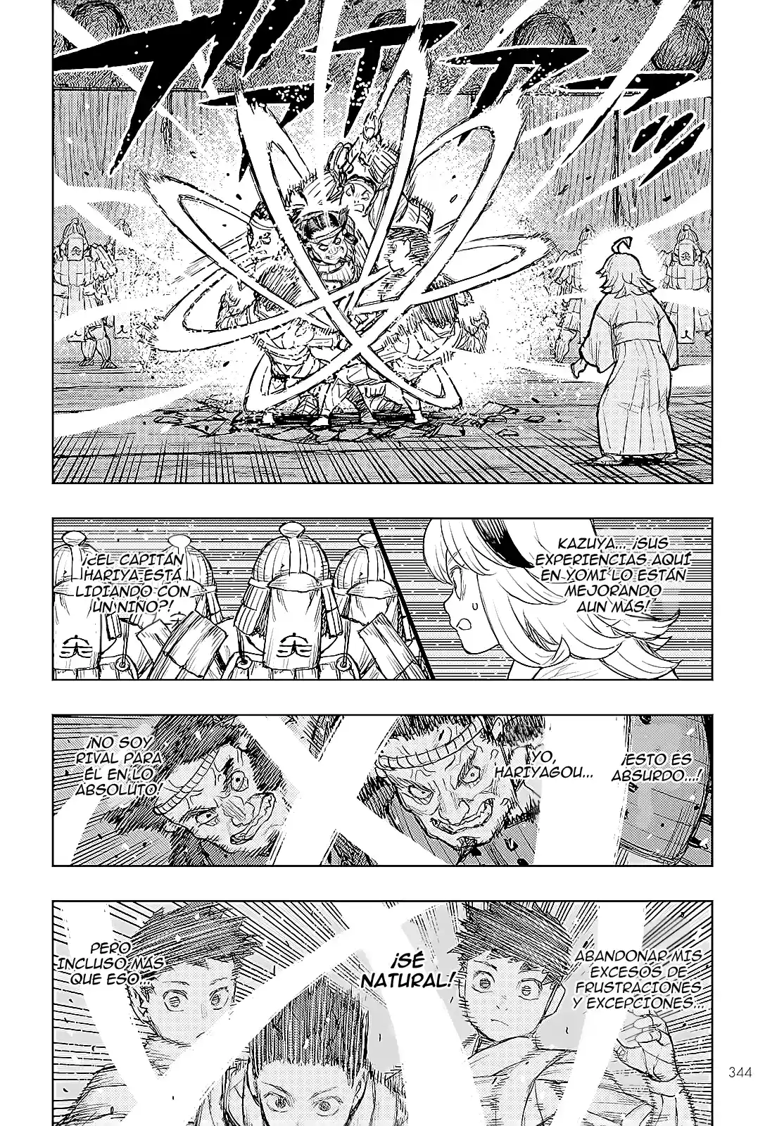 Tsugumomo capítulo 159, página 14