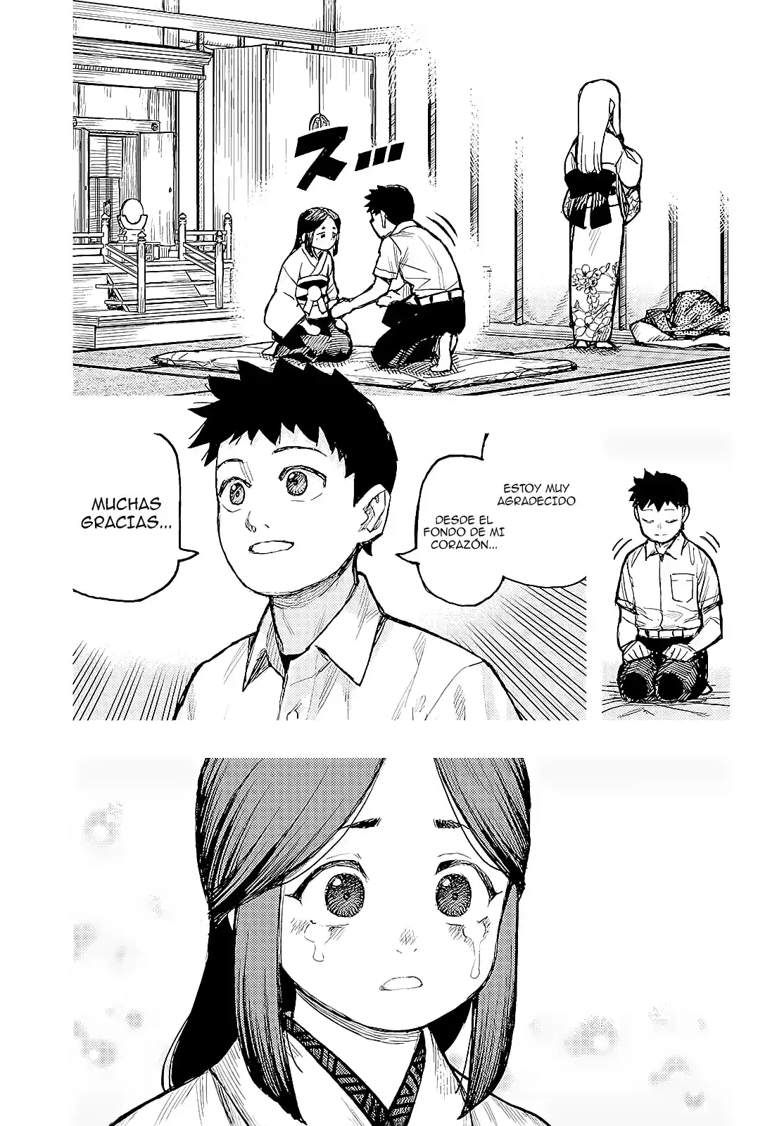 Tsugumomo capítulo 160, página 19