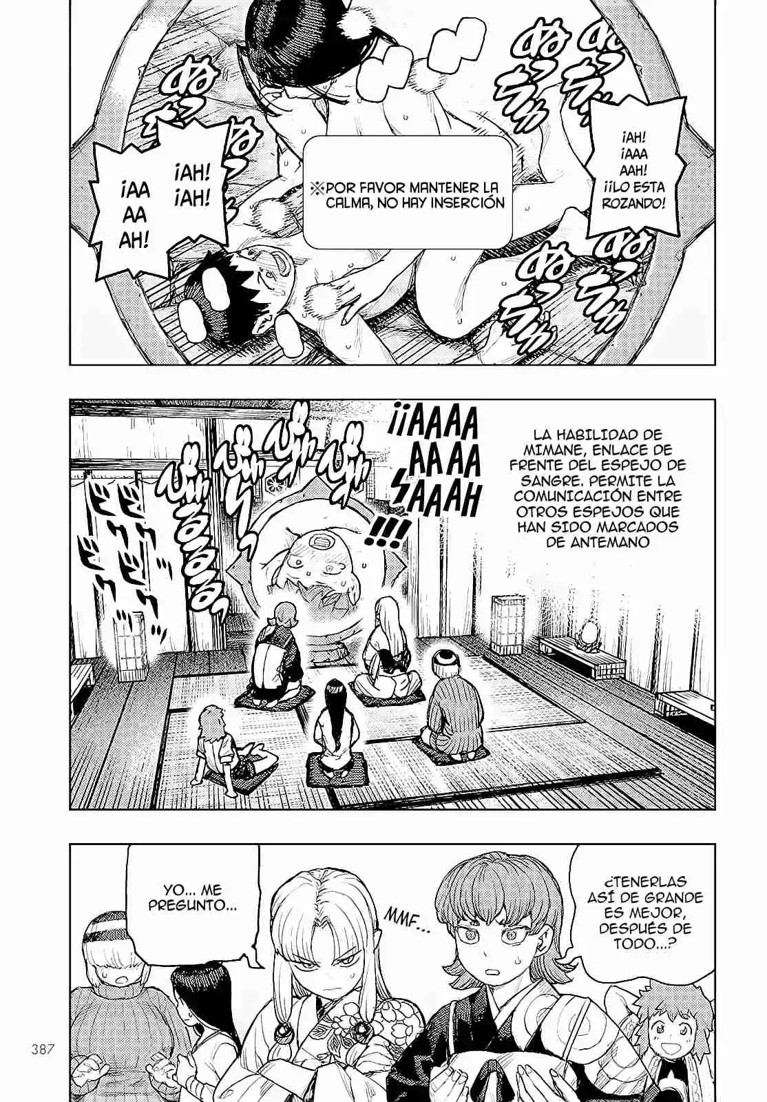 Tsugumomo capítulo 161, página 12