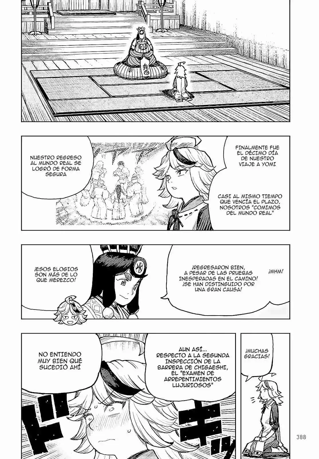 Tsugumomo capítulo 161, página 13