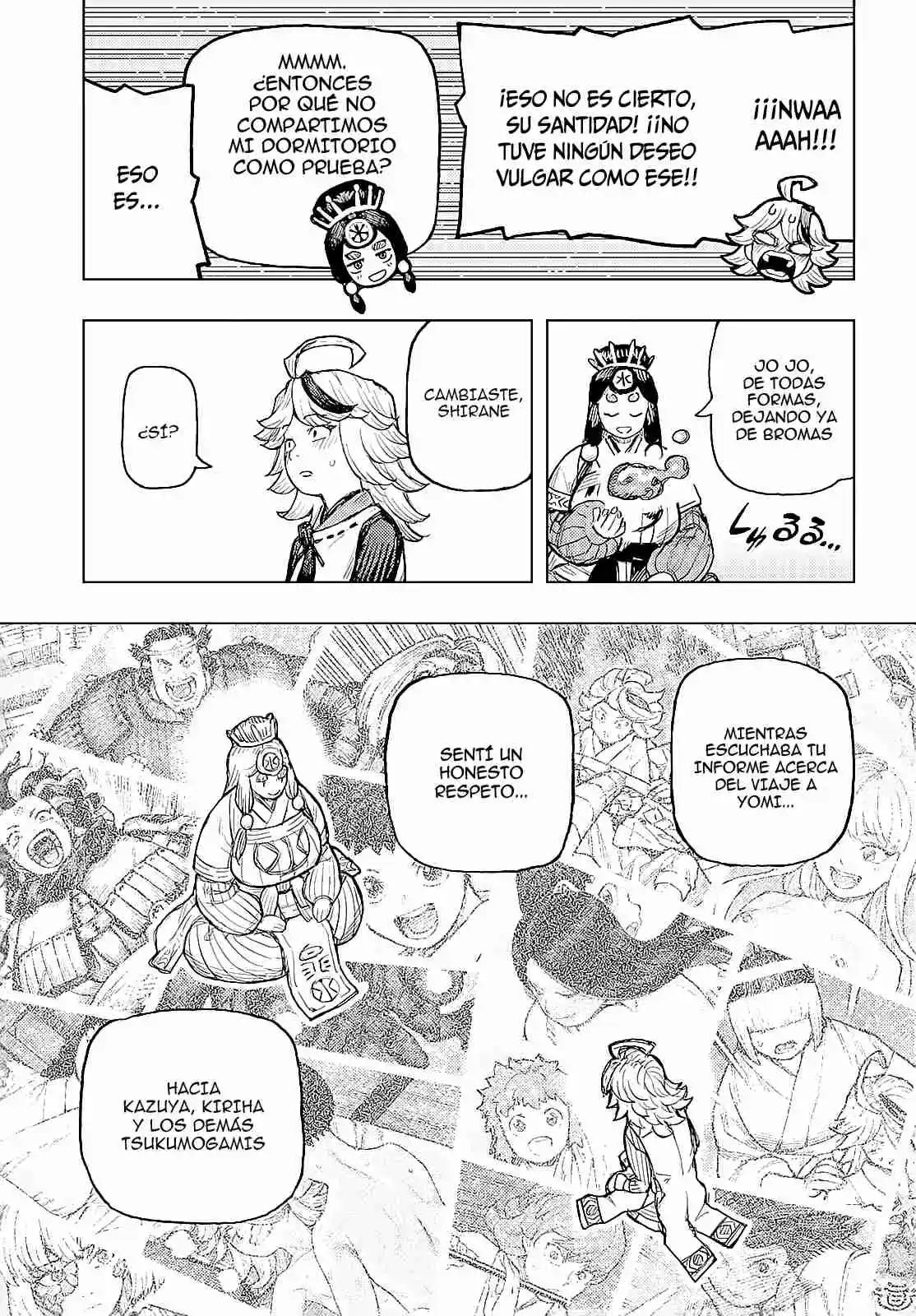 Tsugumomo capítulo 161, página 16