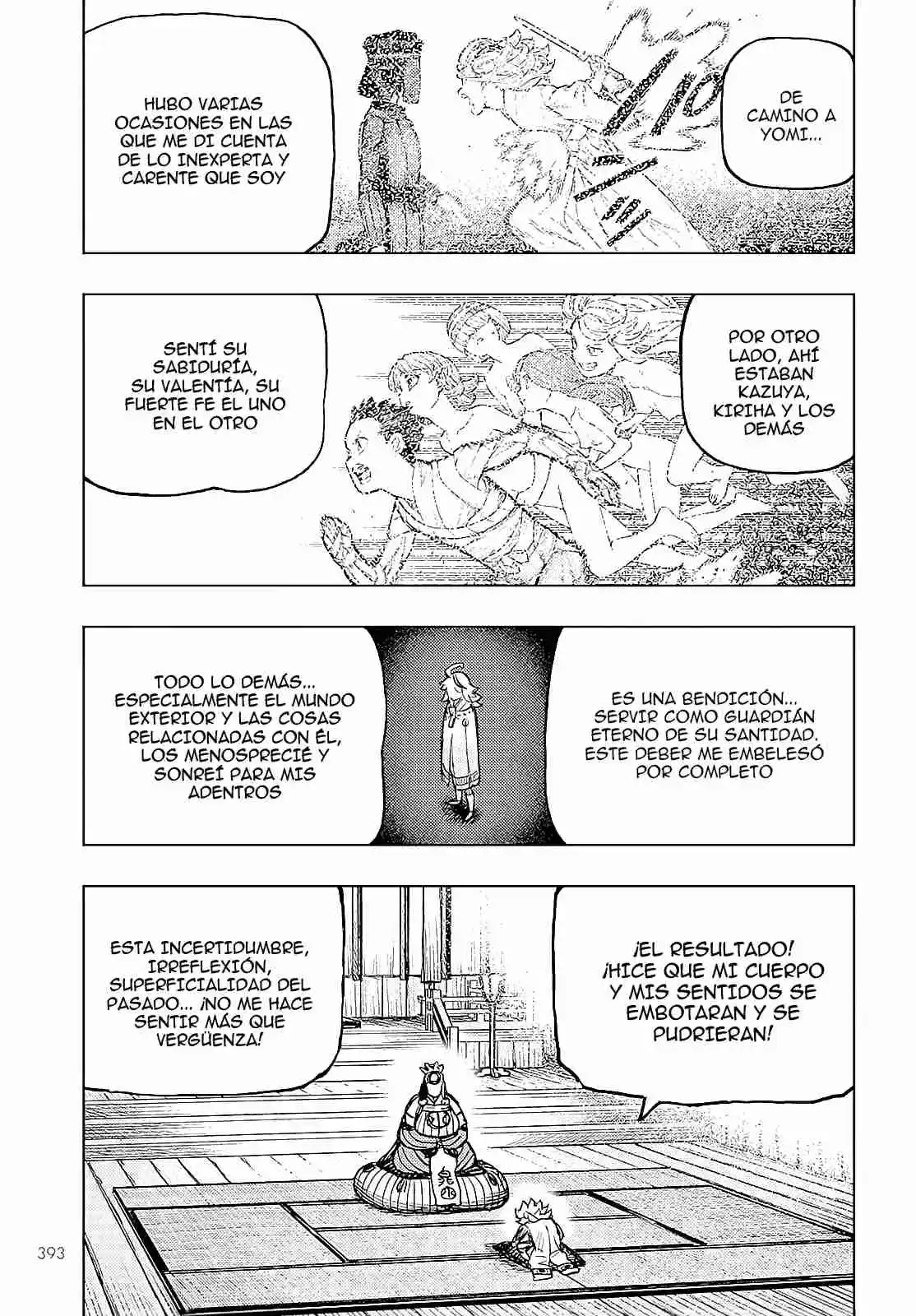 Tsugumomo capítulo 161, página 18
