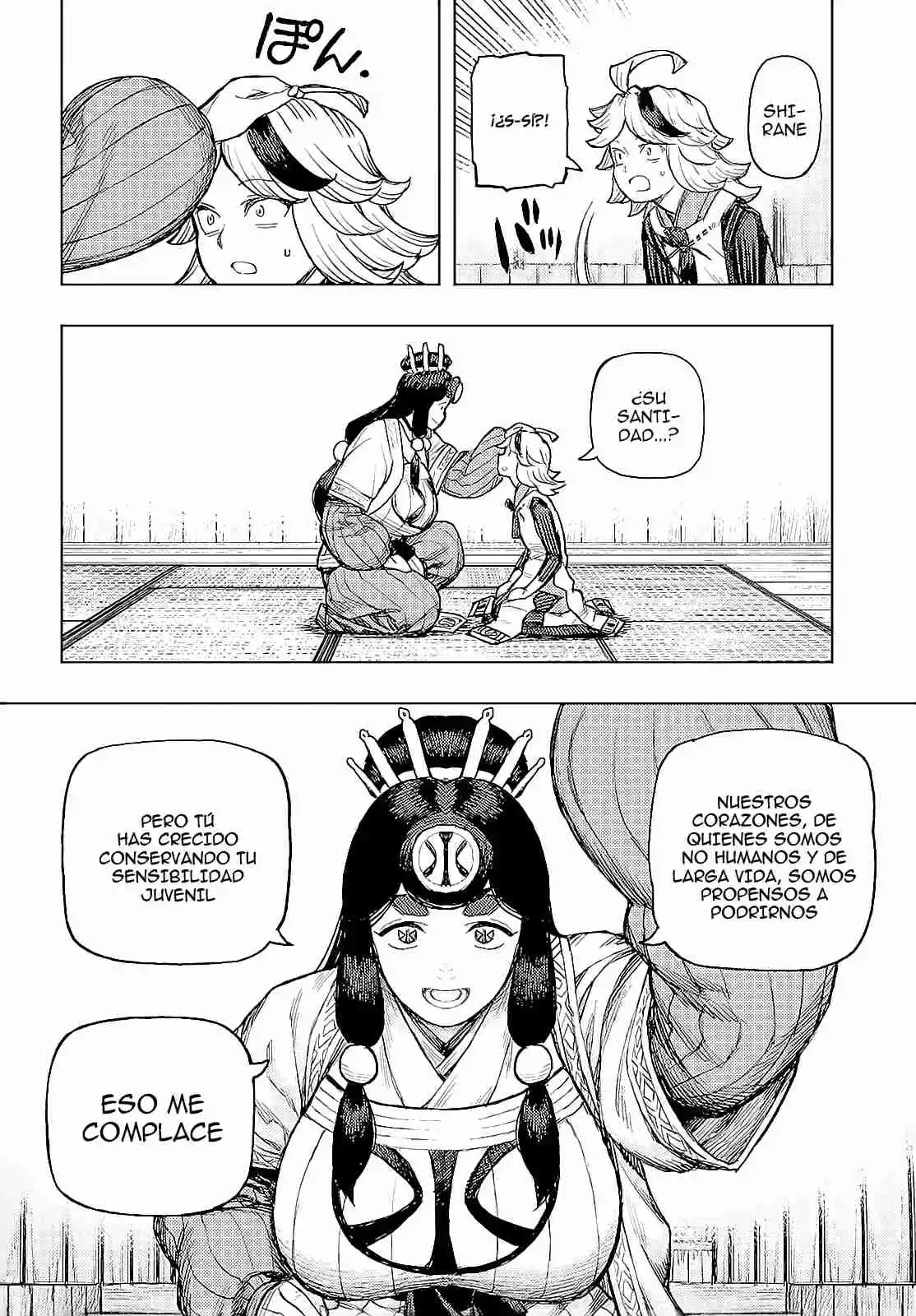 Tsugumomo capítulo 161, página 19