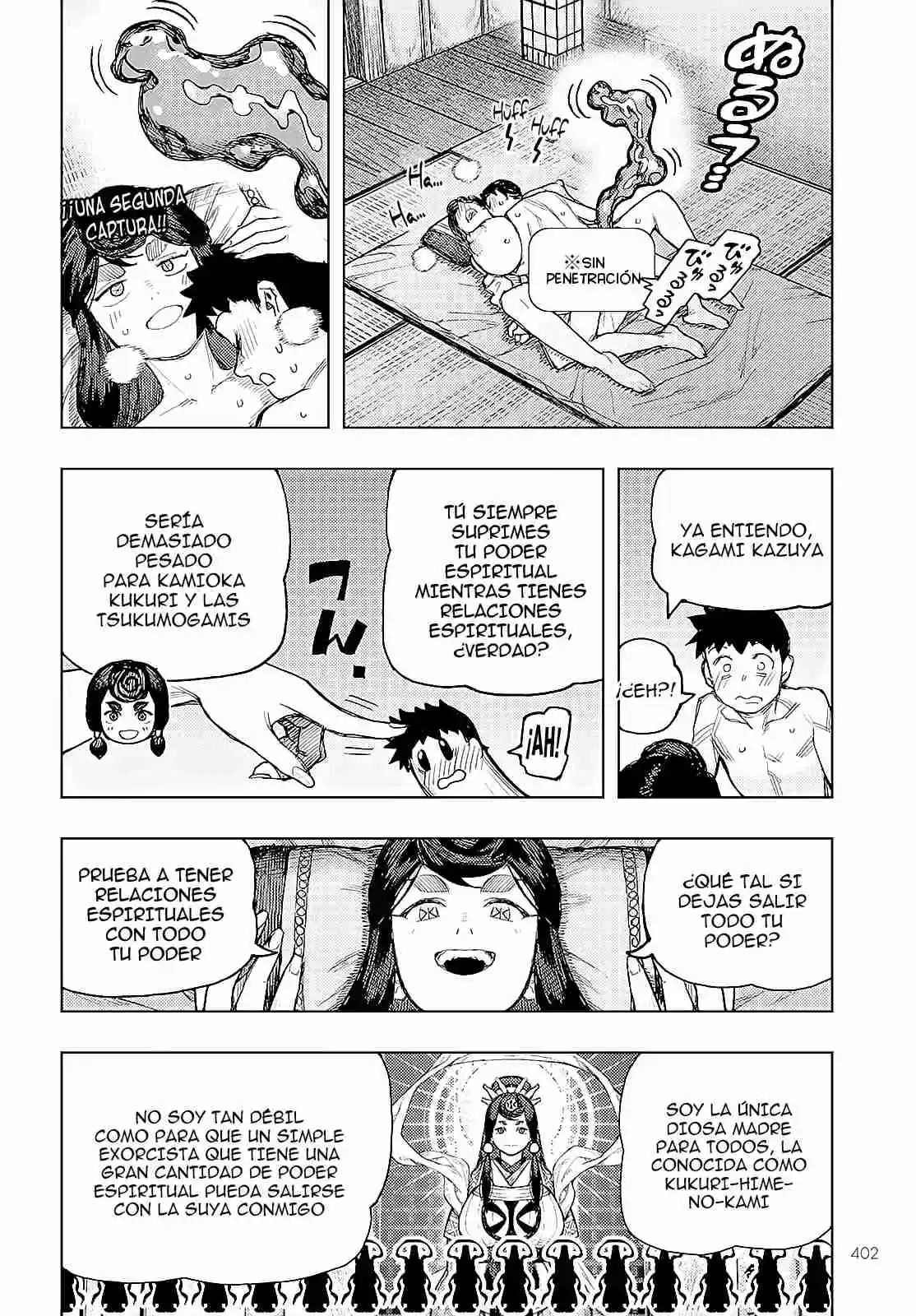 Tsugumomo capítulo 161, página 27