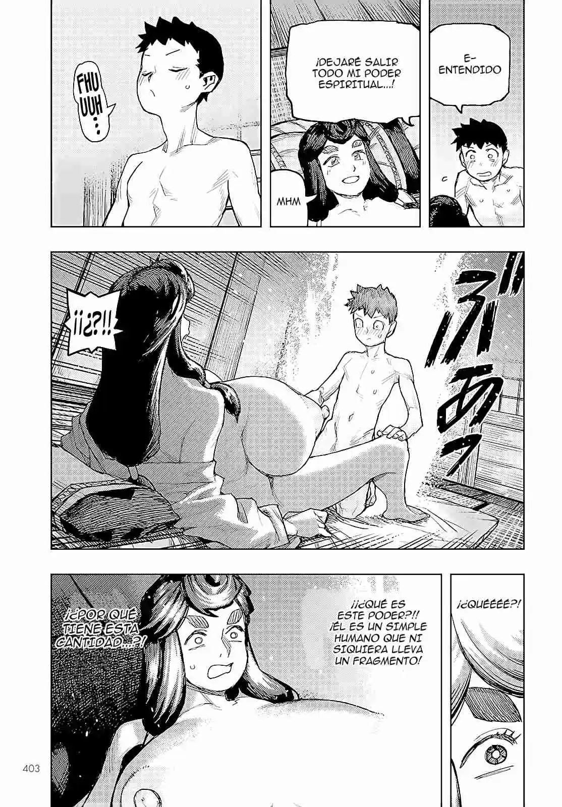 Tsugumomo capítulo 161, página 28