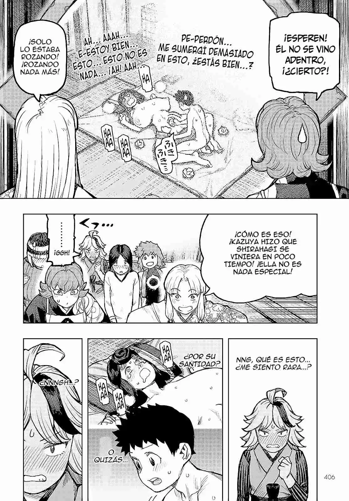 Tsugumomo capítulo 161, página 31
