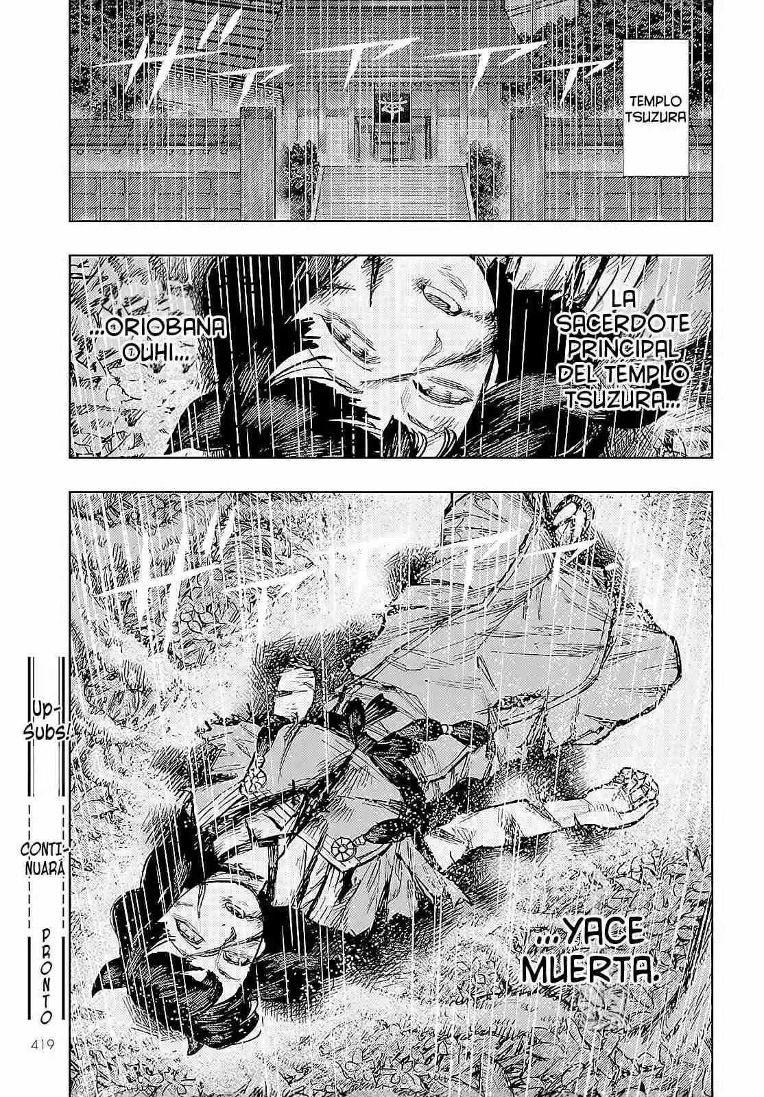 Tsugumomo capítulo 161, página 44