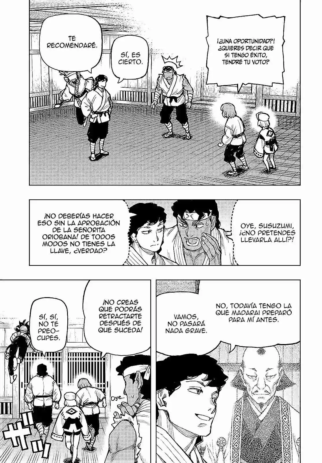 Tsugumomo capítulo 162, página 21
