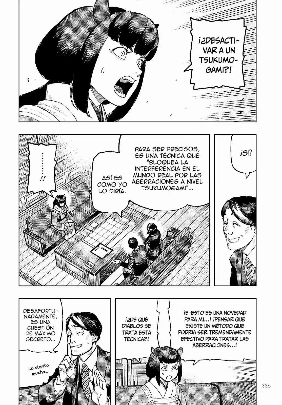 Tsugumomo capítulo 162, página 22