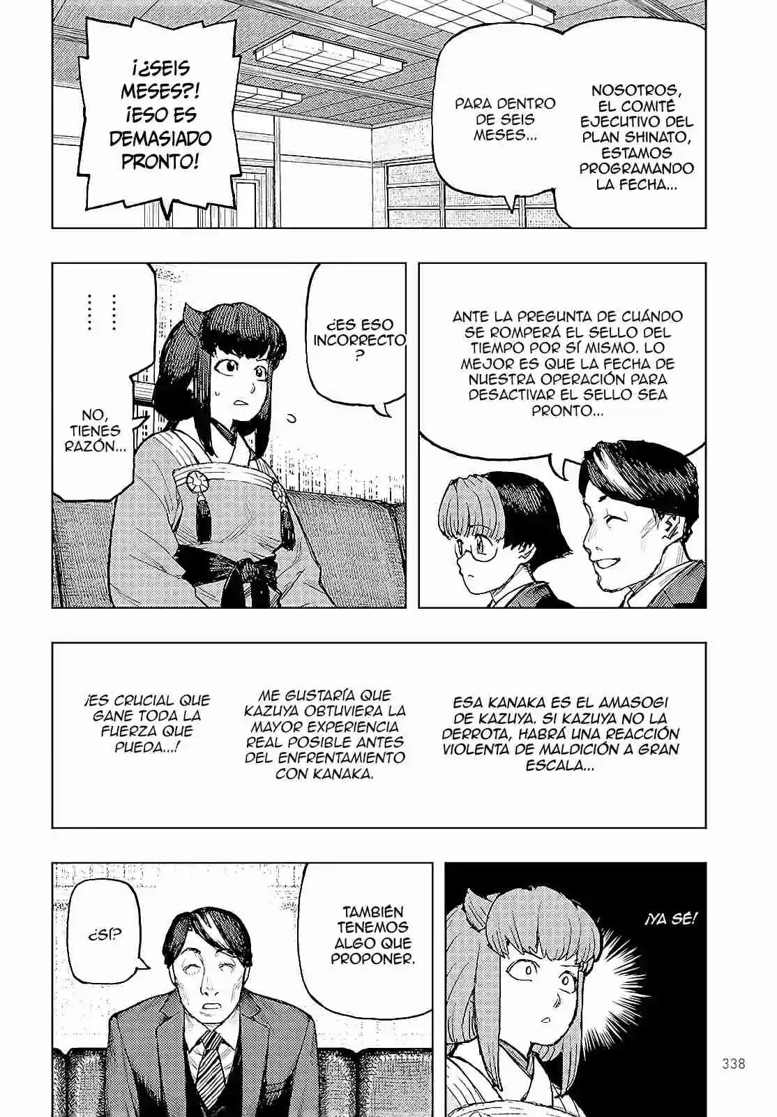 Tsugumomo capítulo 162, página 24