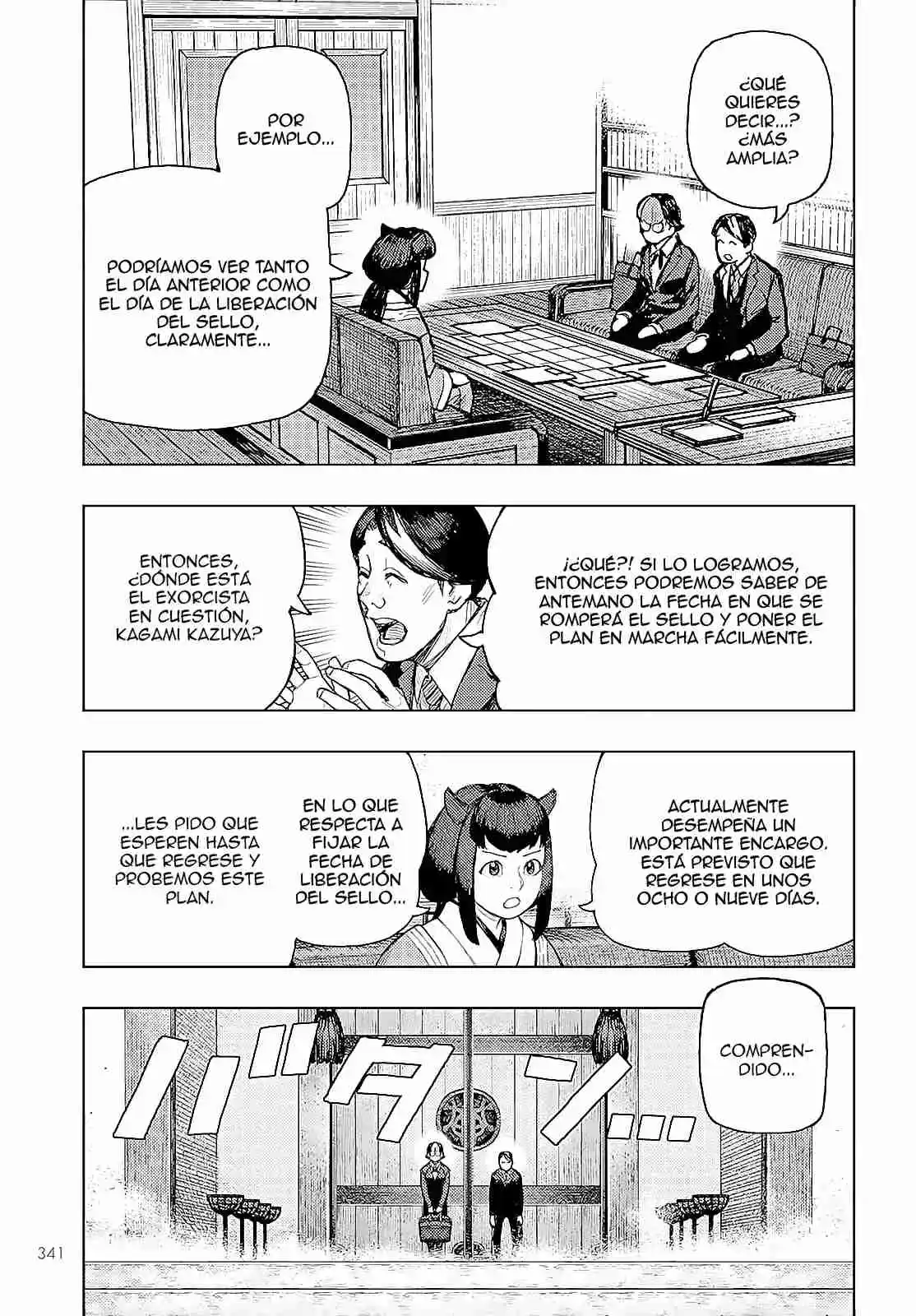 Tsugumomo capítulo 162, página 27