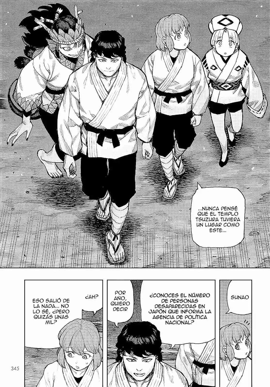Tsugumomo capítulo 162, página 31