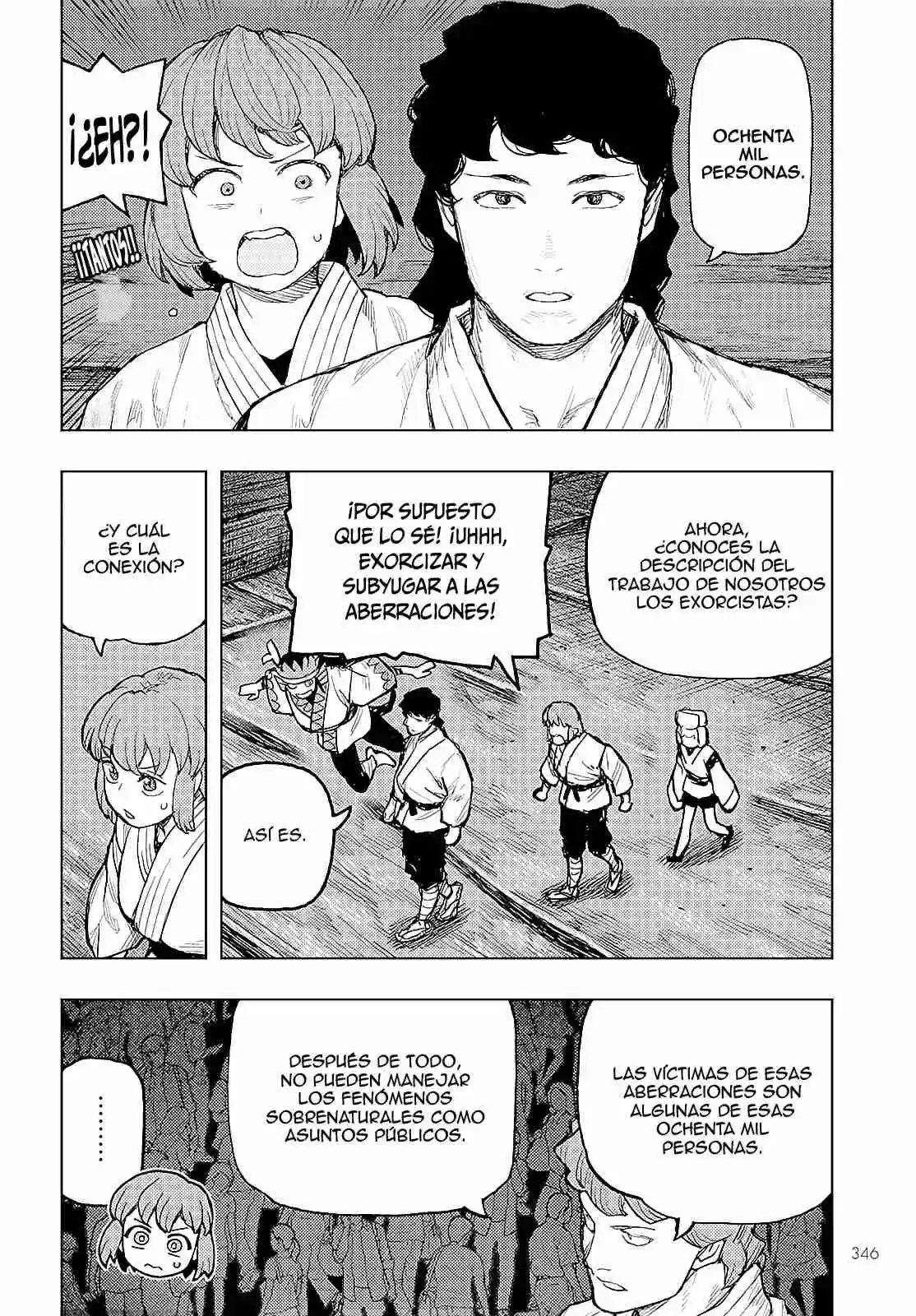 Tsugumomo capítulo 162, página 32