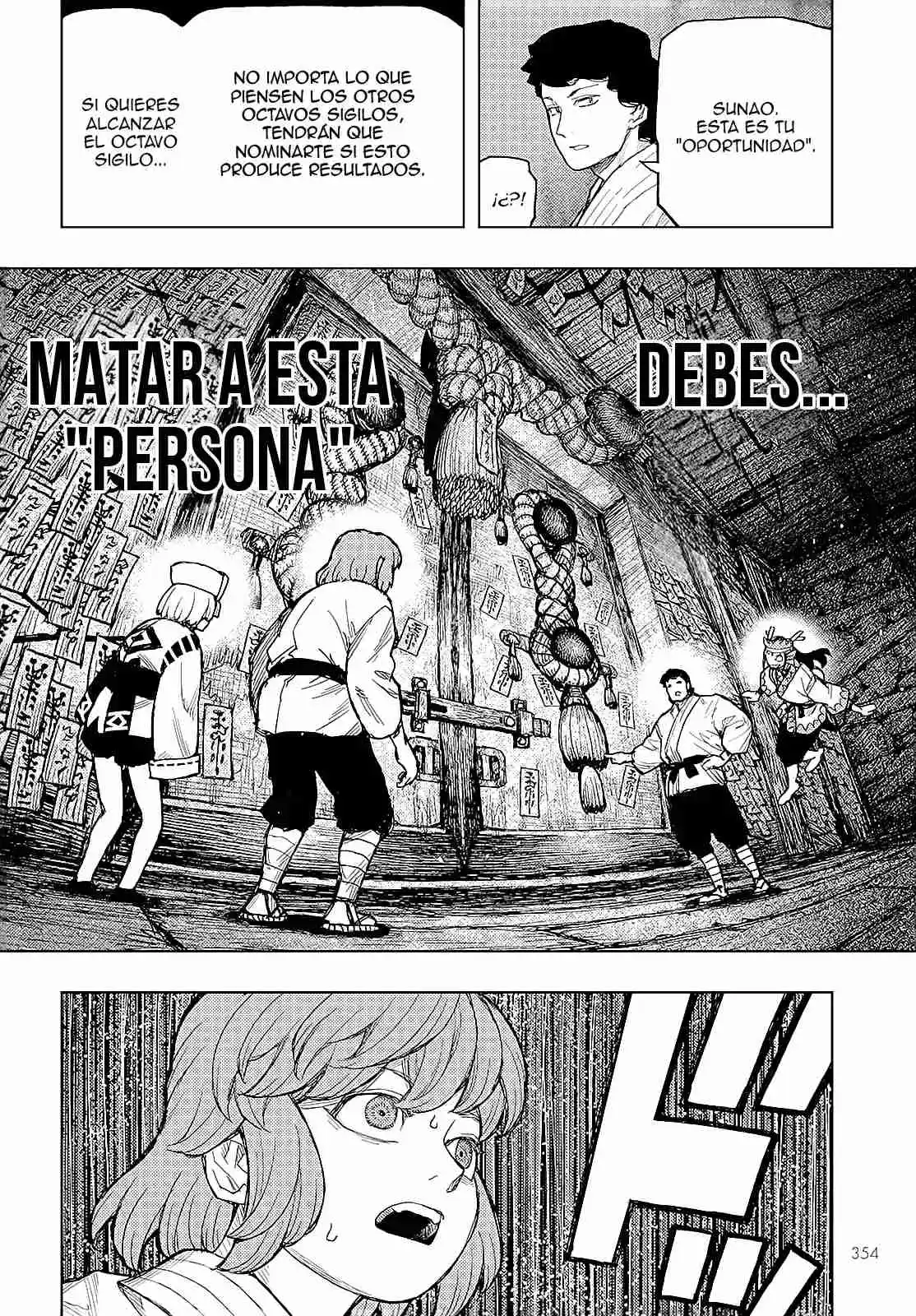 Tsugumomo capítulo 162, página 40