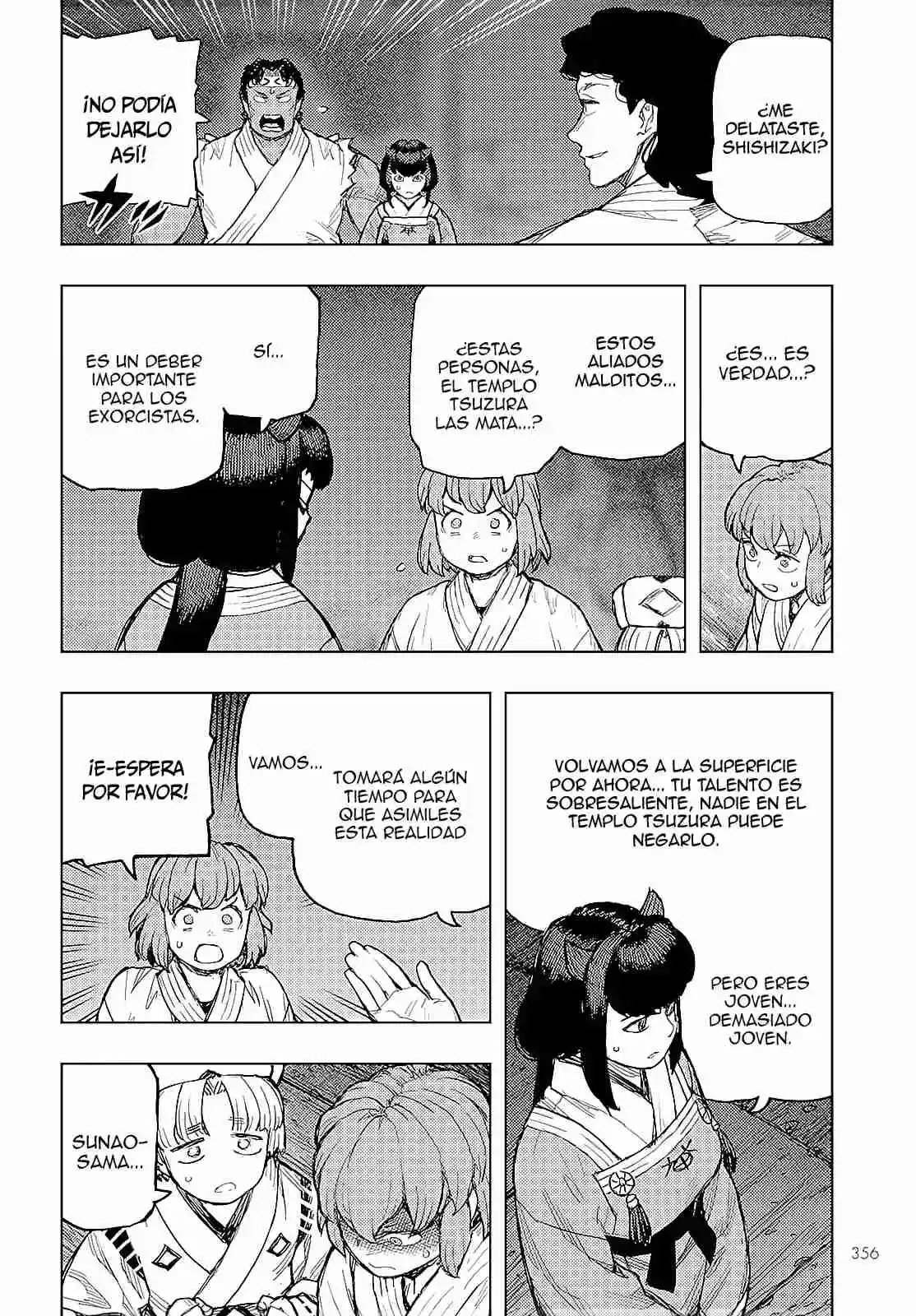 Tsugumomo capítulo 162, página 42