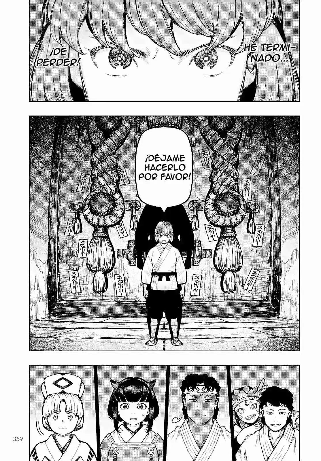 Tsugumomo capítulo 162, página 45