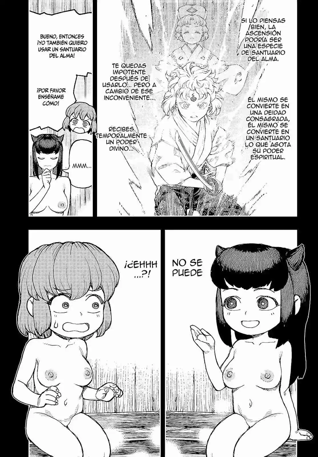 Tsugumomo capítulo 163, página 32