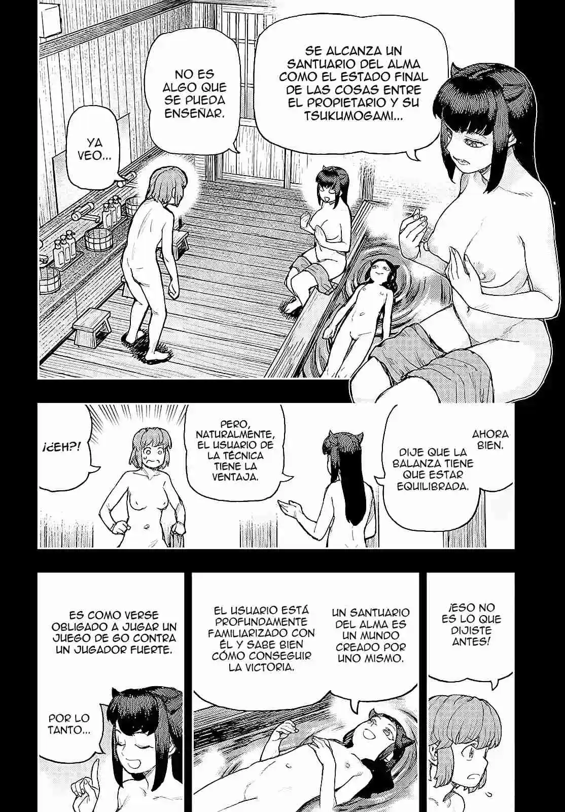 Tsugumomo capítulo 163, página 33