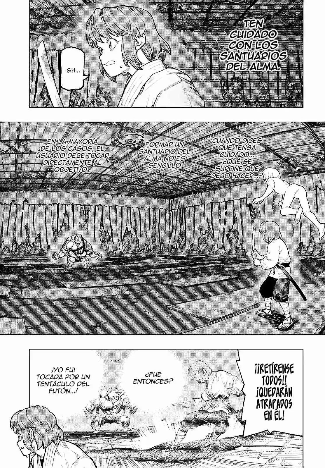 Tsugumomo capítulo 163, página 34
