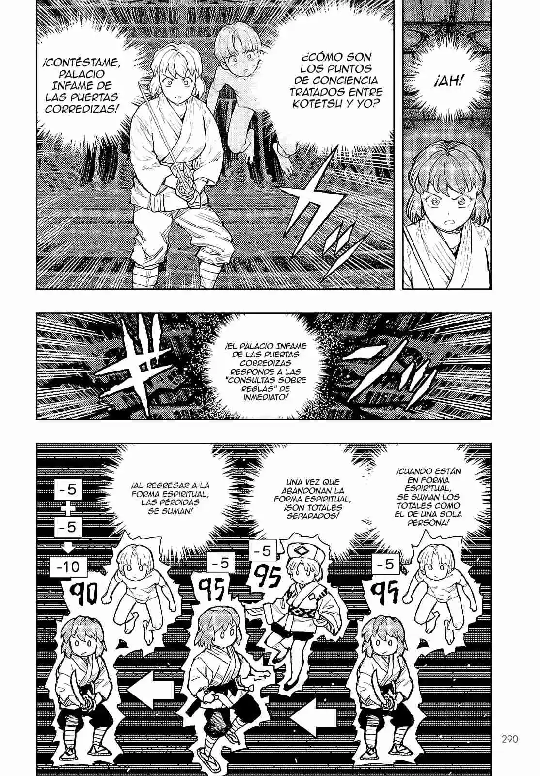 Tsugumomo capítulo 164, página 9