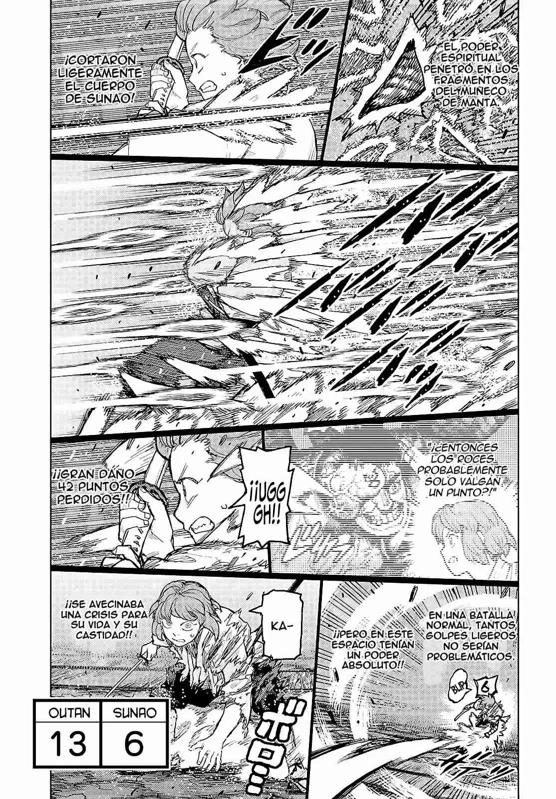 Tsugumomo capítulo 164, página 34