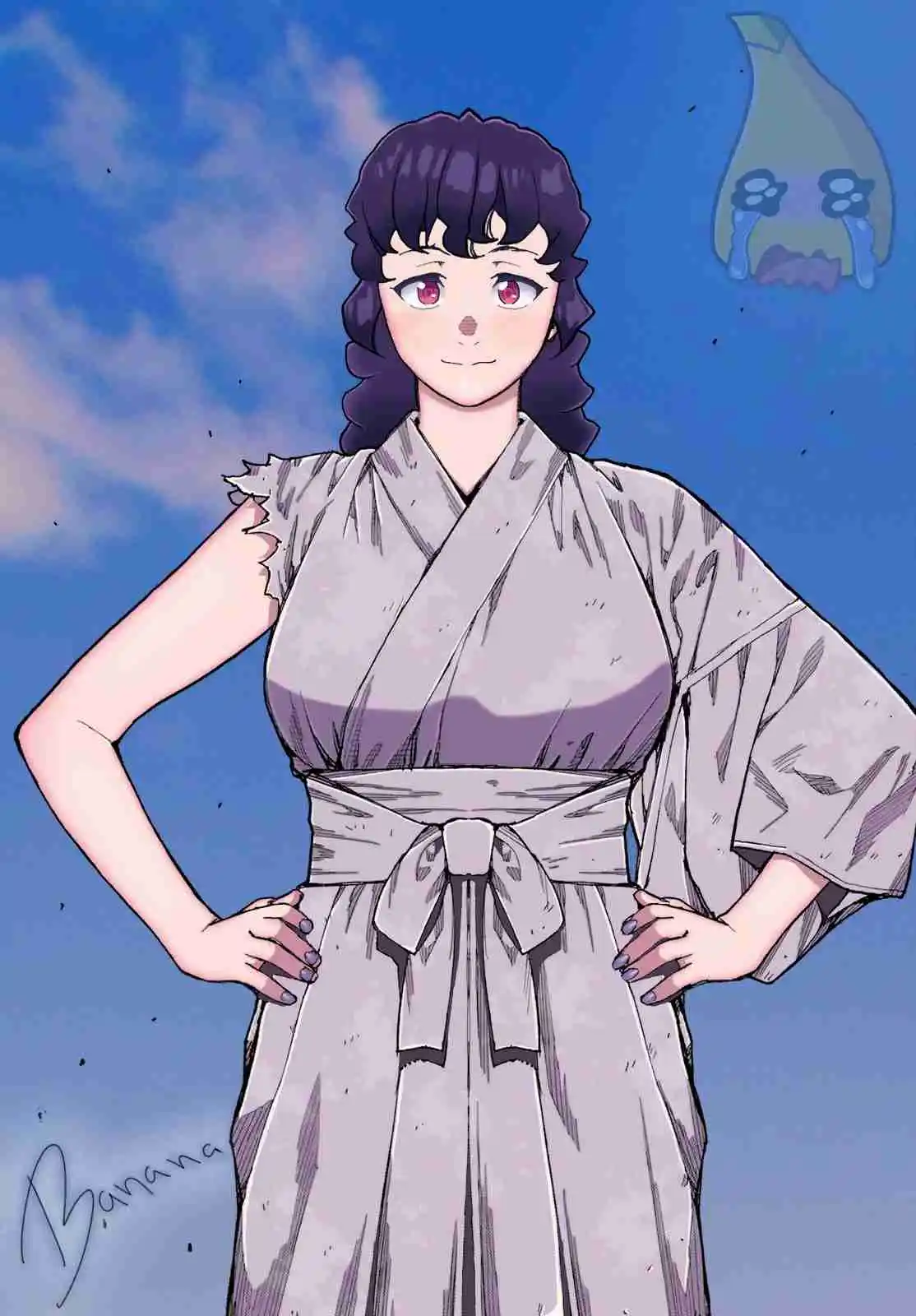 Tsugumomo capítulo 164, página 42