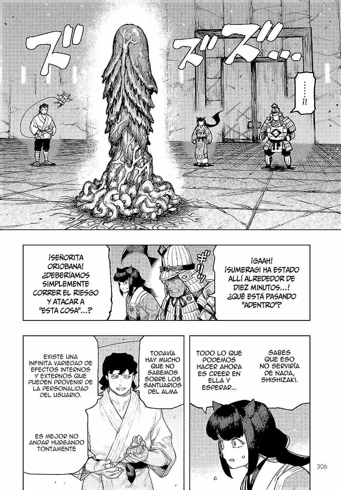 Tsugumomo capítulo 165, página 28