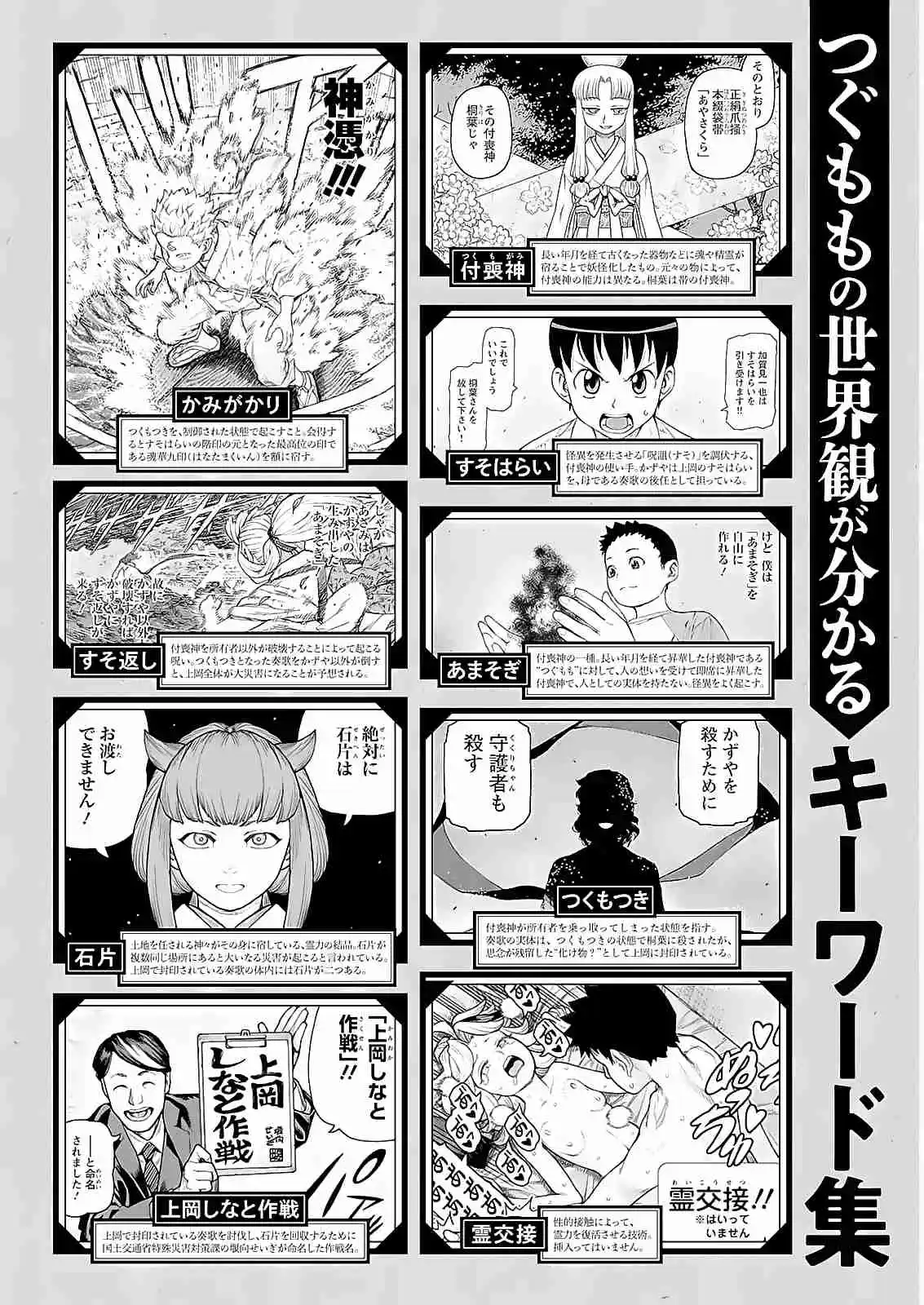 Tsugumomo capítulo 166, página 40