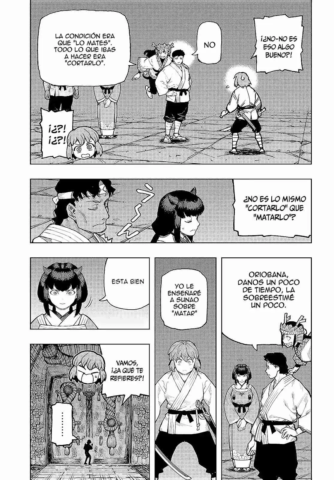 Tsugumomo capítulo 167, página 10