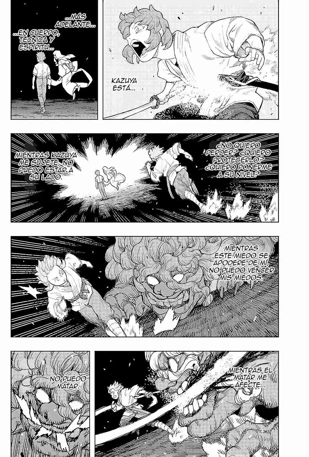 Tsugumomo capítulo 168, página 21