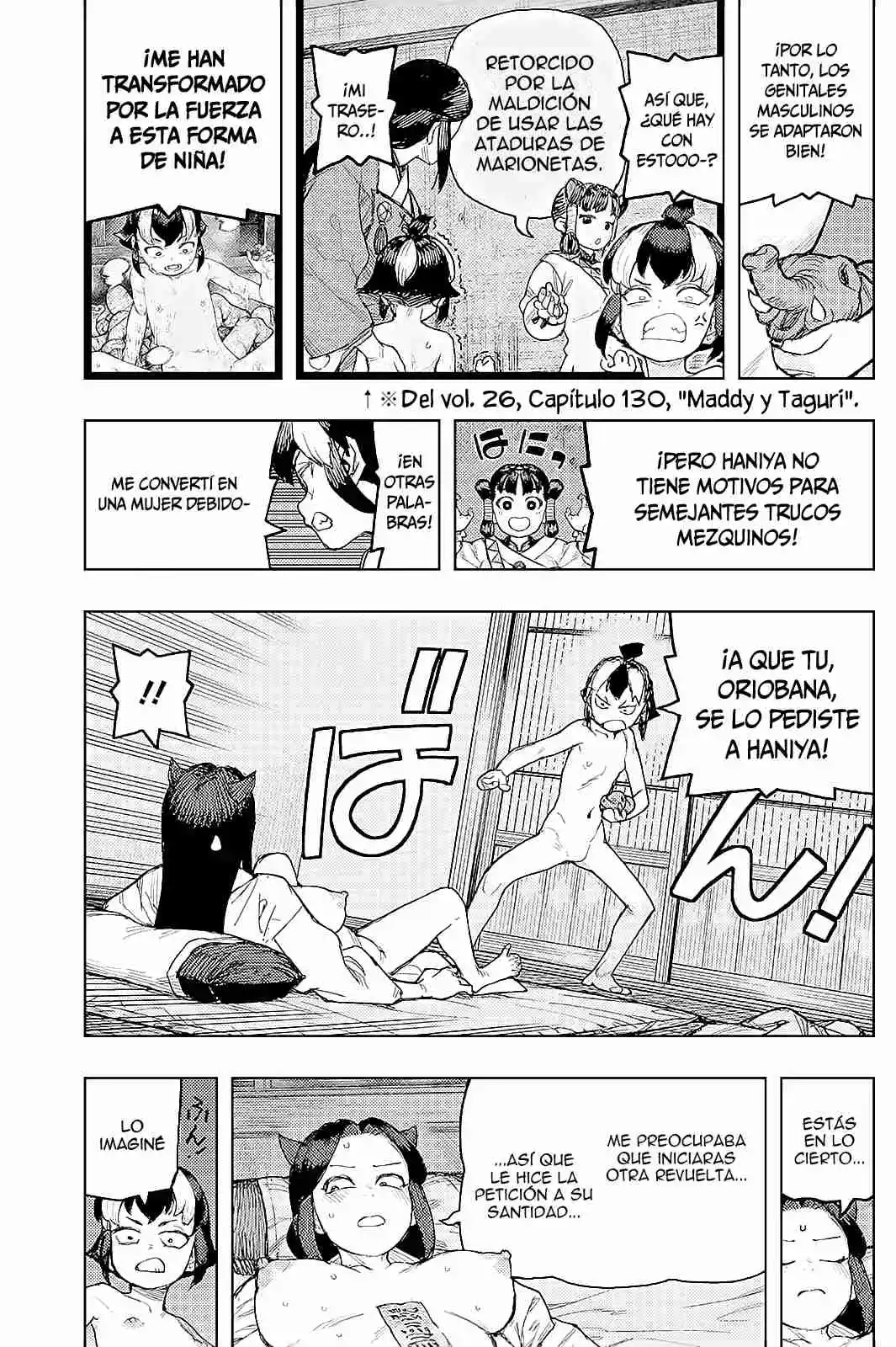 Tsugumomo capítulo 169, página 12