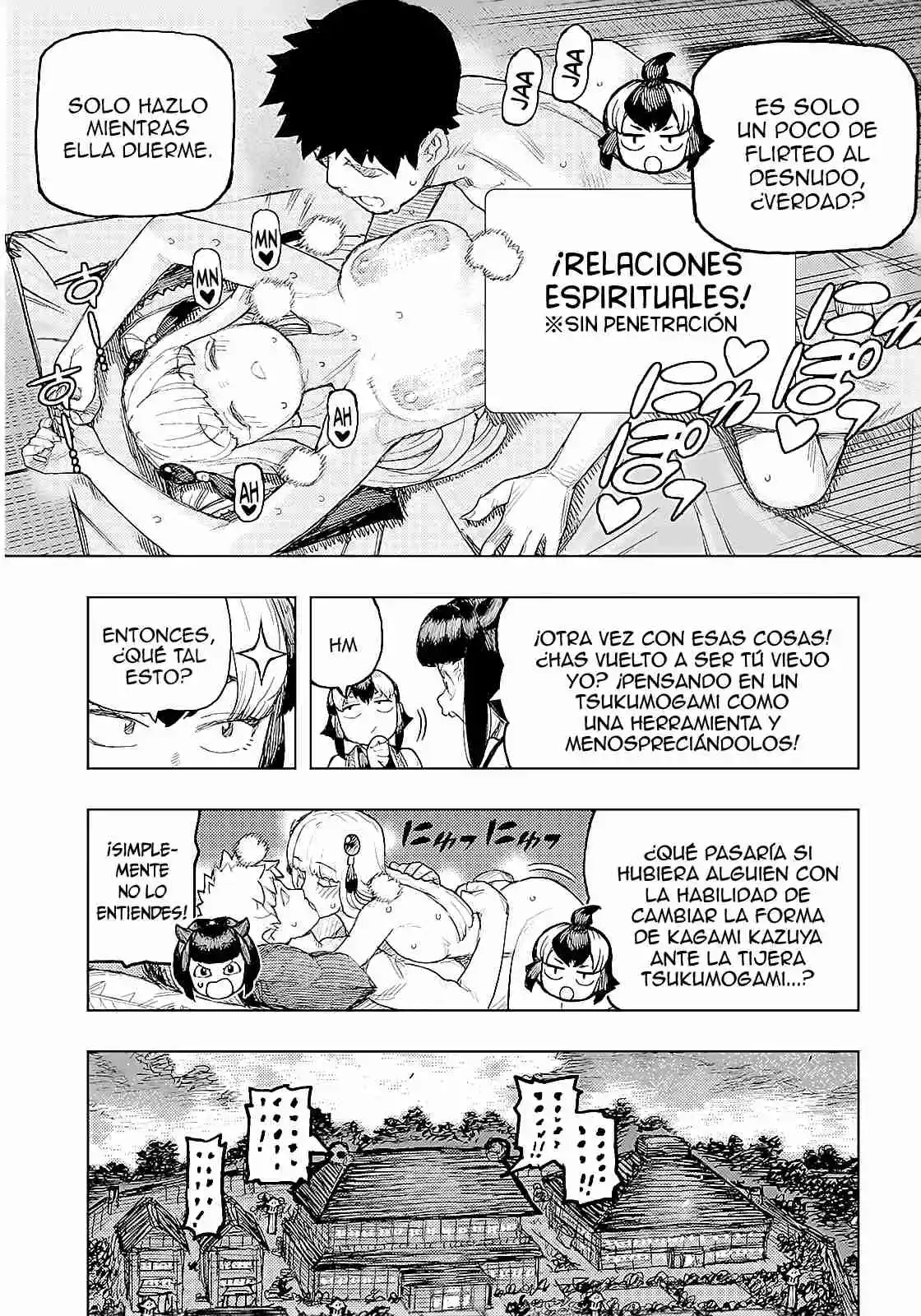 Tsugumomo capítulo 170, página 8