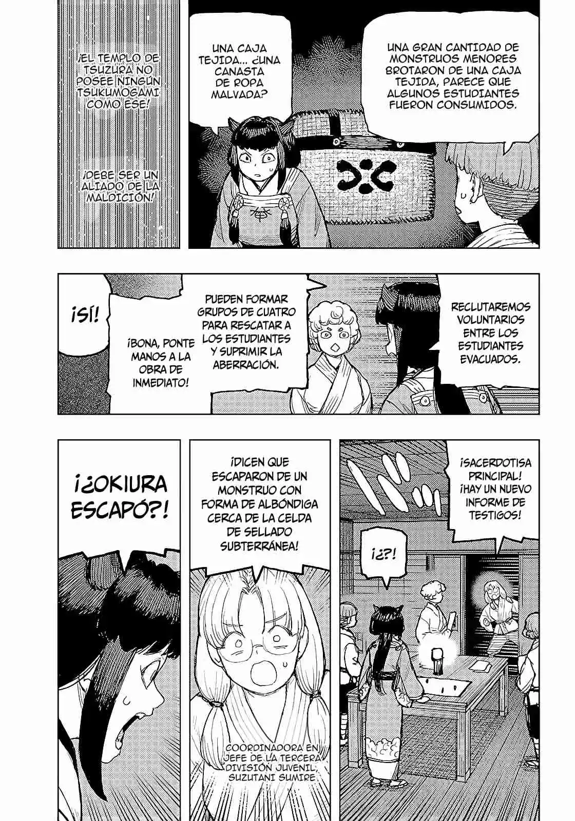 Tsugumomo capítulo 170, página 22