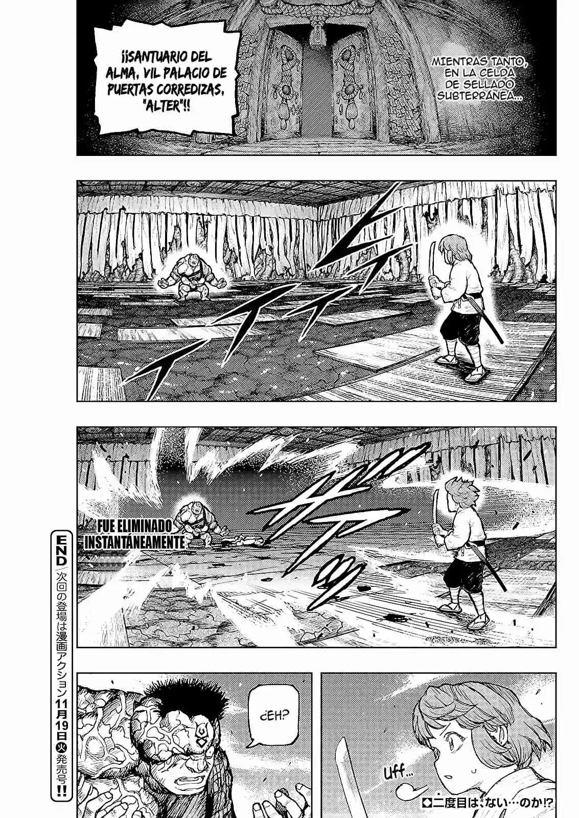 Tsugumomo capítulo 171, página 34