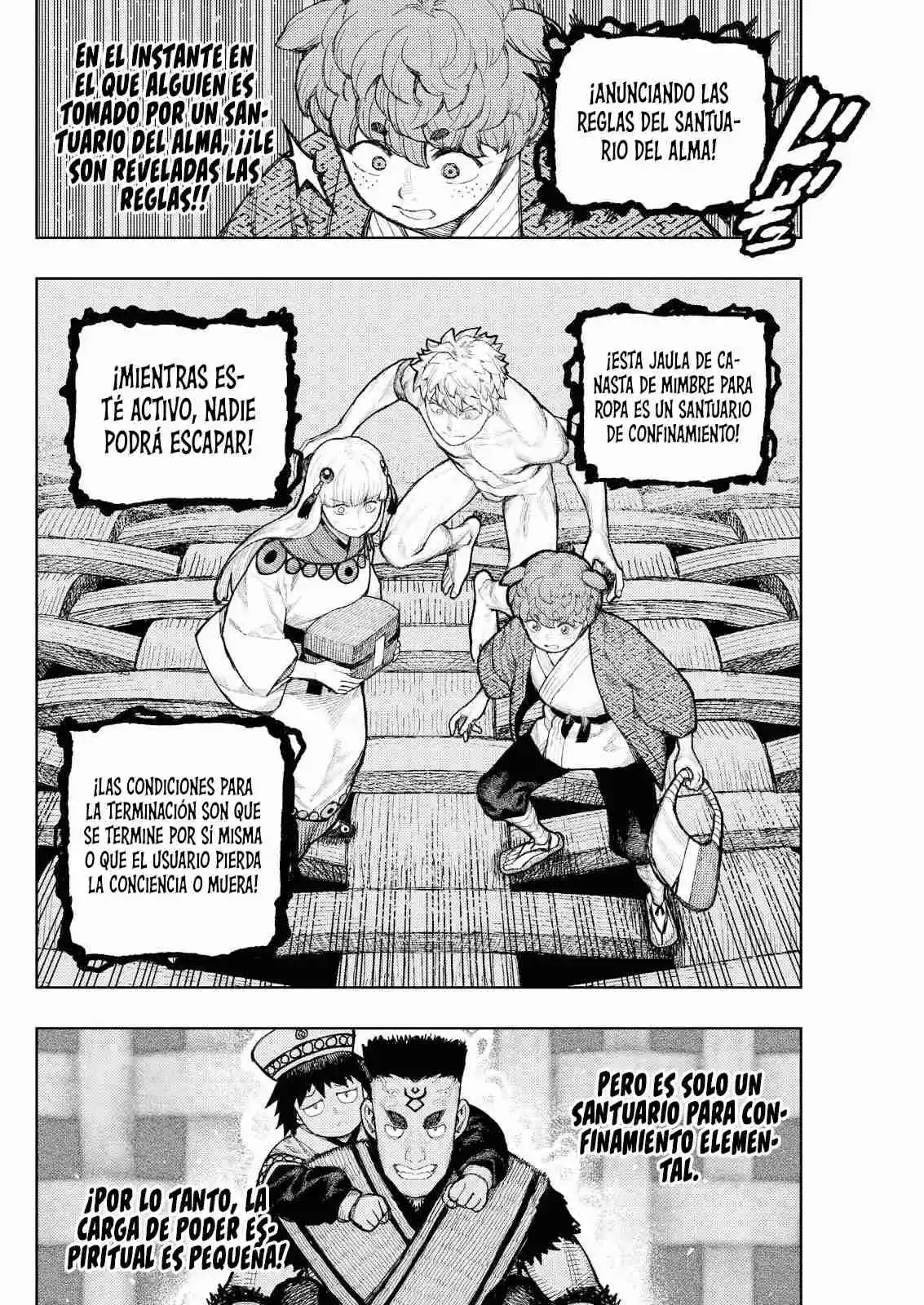 Tsugumomo capítulo 173, página 10
