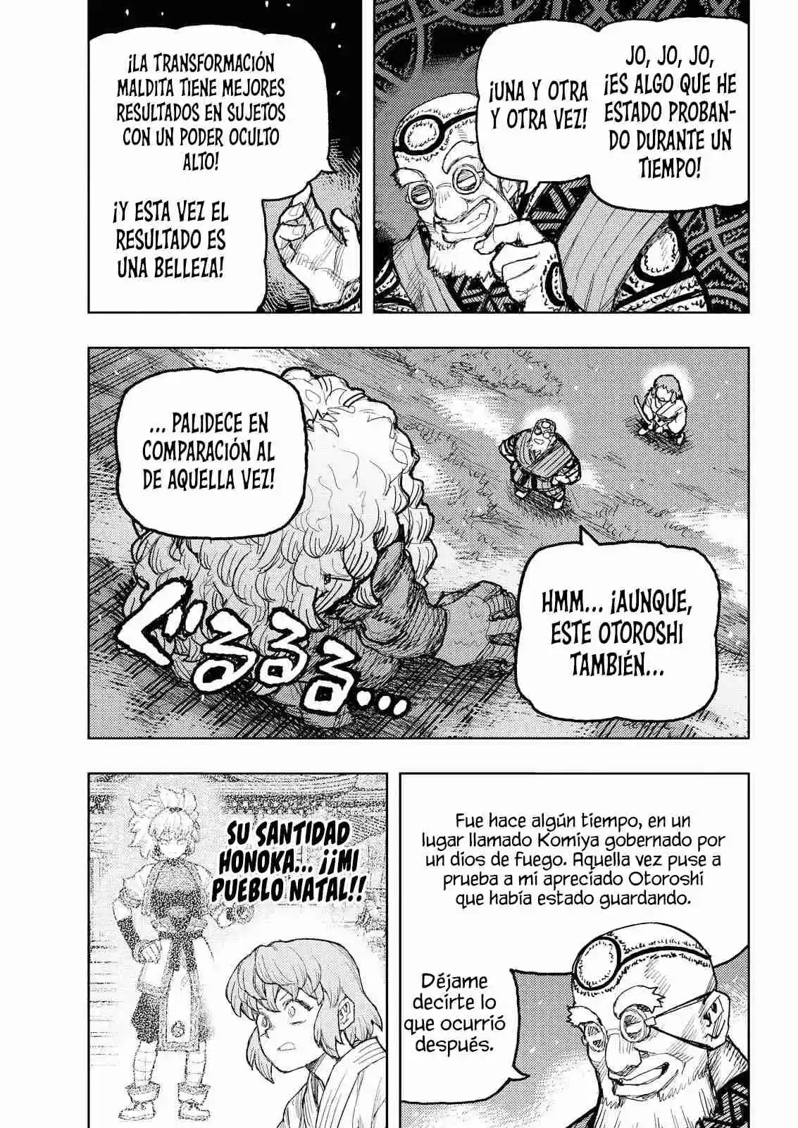 Tsugumomo capítulo 174, página 7