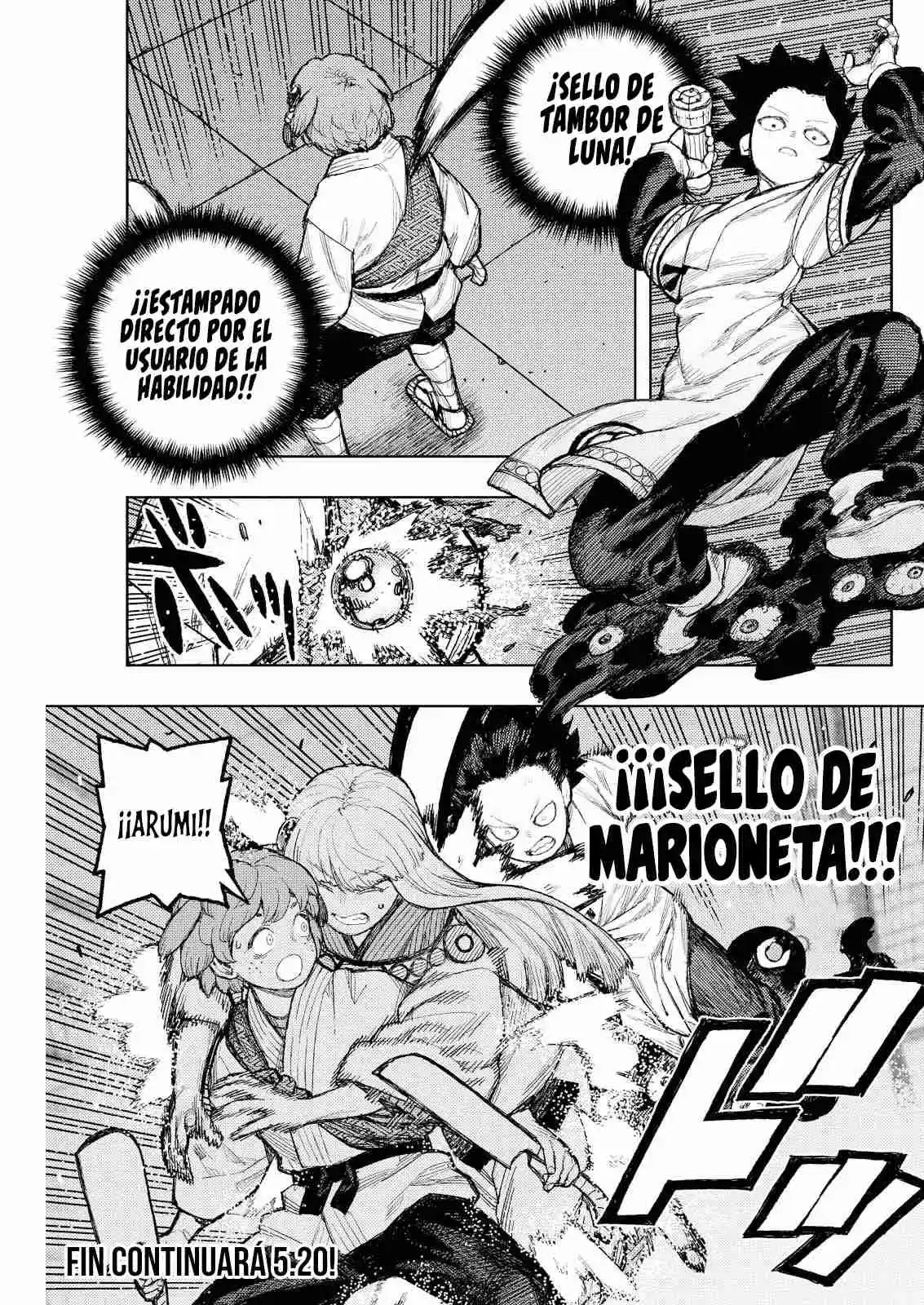 Tsugumomo capítulo 175, página 33