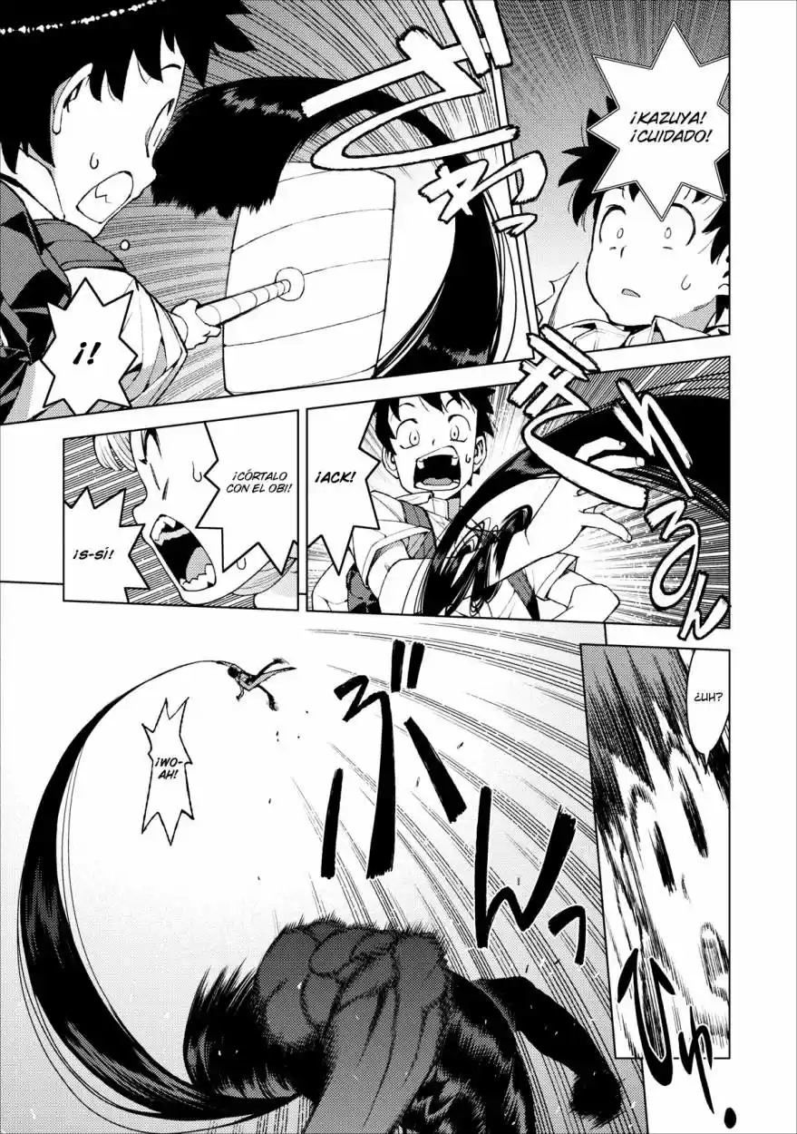 Tsugumomo capítulo 18, página 27