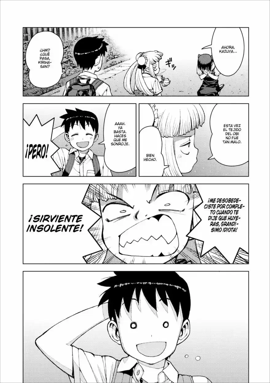 Tsugumomo capítulo 18, página 37