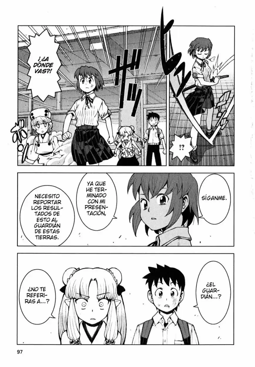 Tsugumomo capítulo 21, página 22