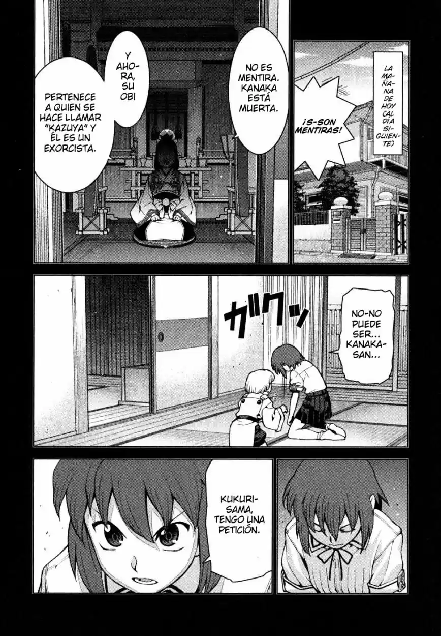 Tsugumomo capítulo 21, página 28